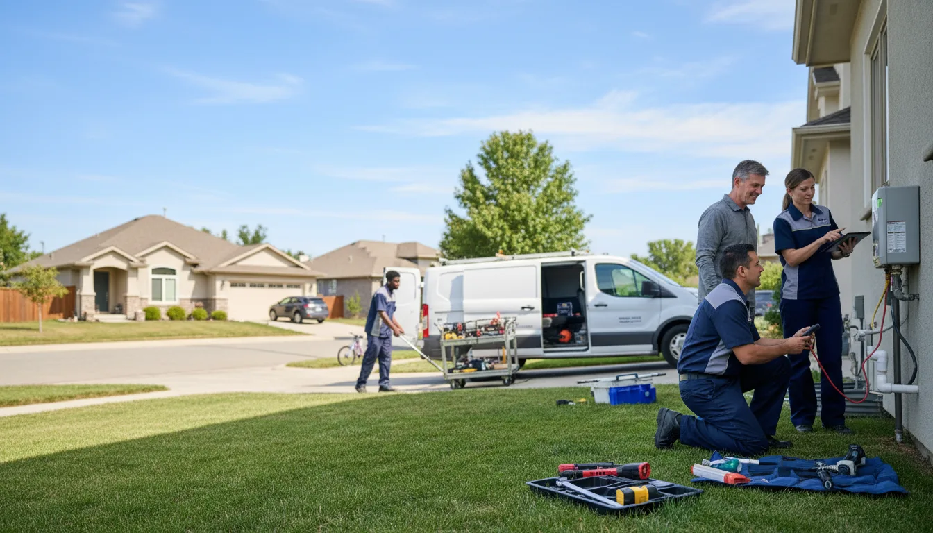 Tankless water heater service in Sacul, TX